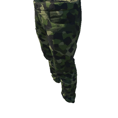 Pant Loose Camouflaged STD007